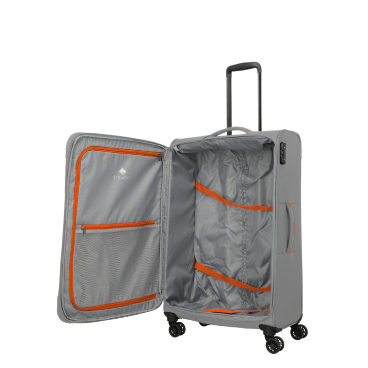 Travelite UMBRIA Trolley L 4w smoky grey